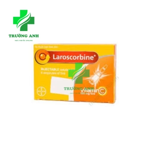 Laroscorbine 500mg/5ml Bayer - Phòng và điều trị thiếu Vitamin C